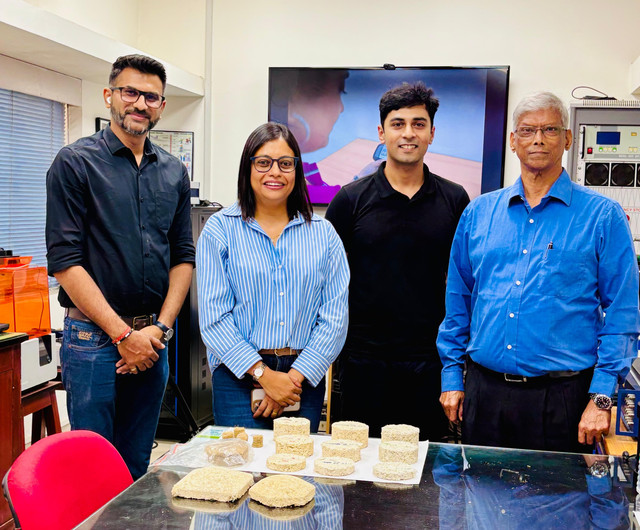 Independent lab testing of hempcrete at IIT Kharagpur India