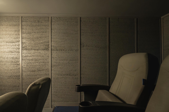 Hempcrete insulated seating area in Rajarhat home